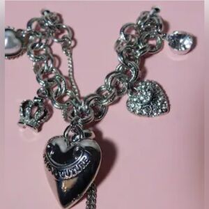 Juicy Couture Silver Charm Bracelet